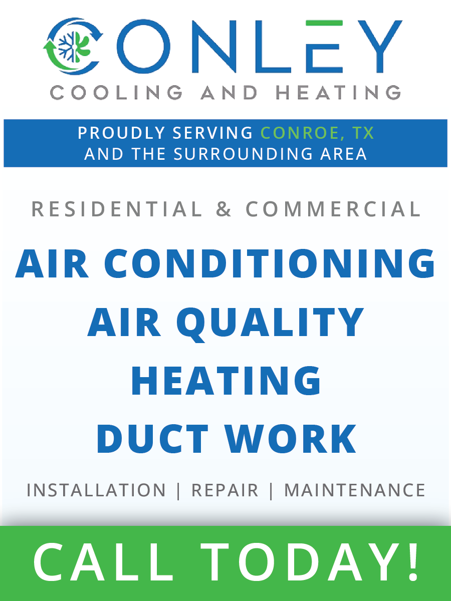 Conley cooling and heating is proudly serving conrod , tx and the surrounding area.