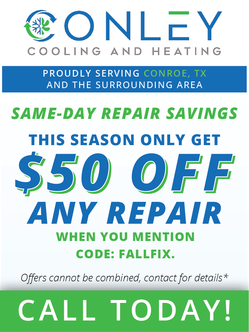 Conley cooling and heating is offering a free smart thermostat with new system installation