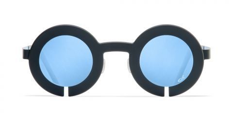 occhiali da sole con lenti blu