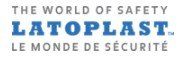 The world of safety latoplast le monde de securite logo