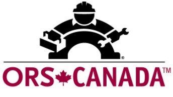 A logo for ors canada with a man holding a wrench