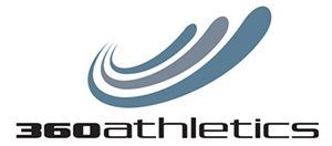 A logo for a company called 360athletics