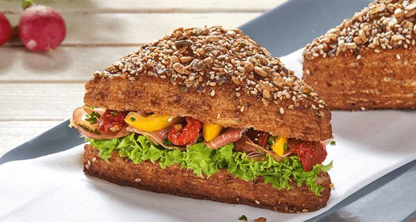 Tramezzino con verdure