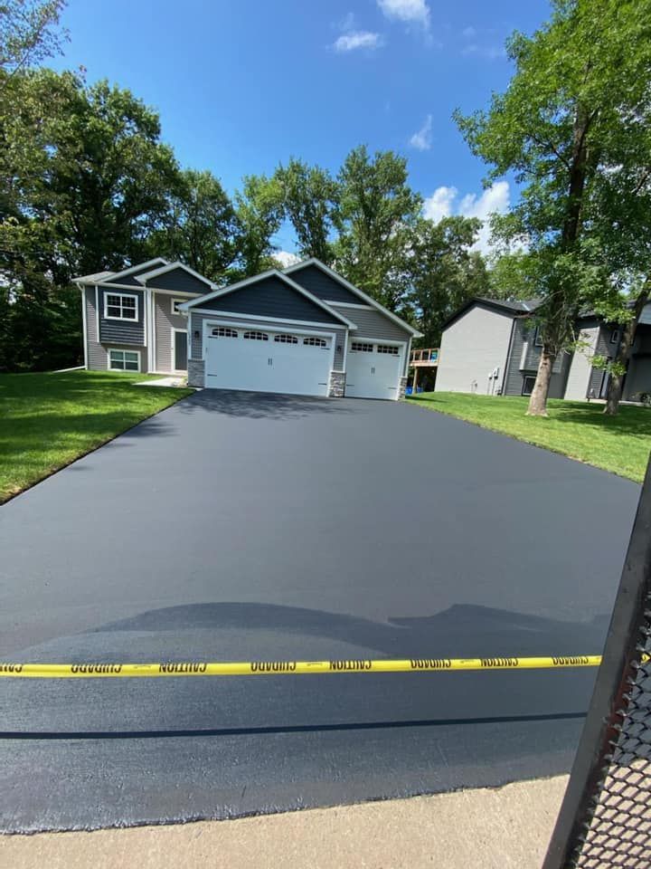 Newly Renovated Driveway — NBR Asphalt Isanti, MN — NBR Asphalt