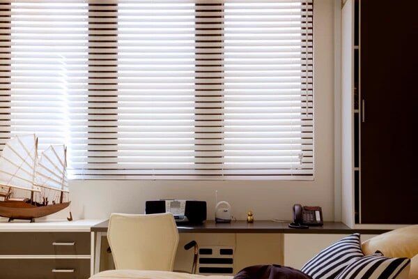 Elegant Blinds in a Room — Shades and Blinds Gallery in Louisville, KY