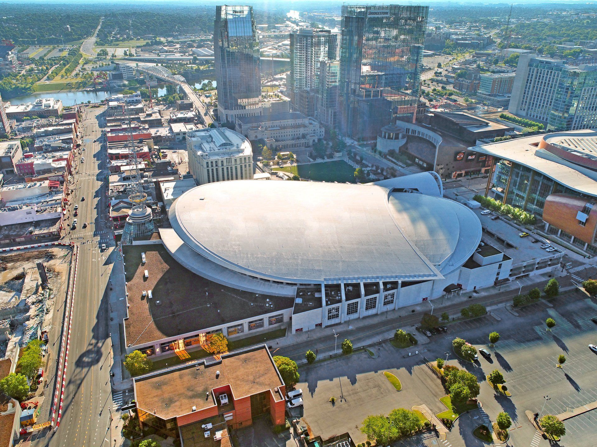 bridgestone arena in nashville