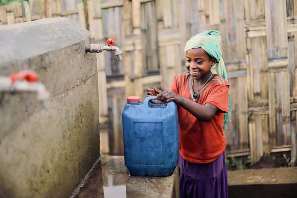 エチオピア給水所