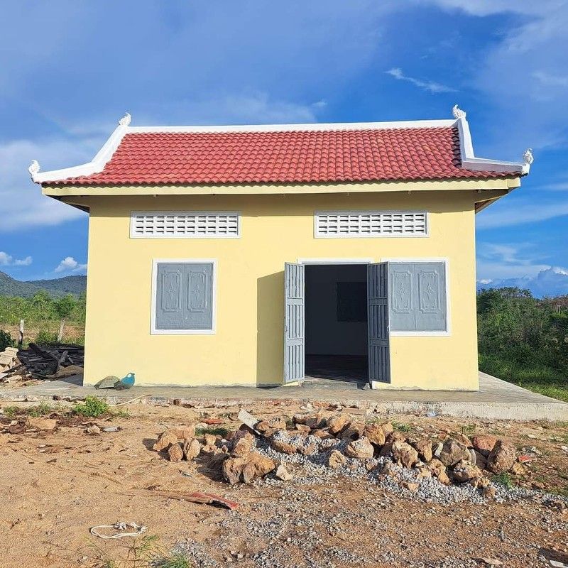 完成した図書室