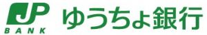 A green and white logo for jp bank