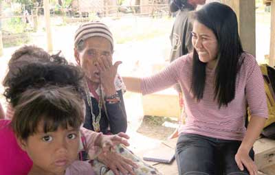 Cherry Mae Antala, Community Facilitation in Sitio Bacayan, Sinuda Bukidnon