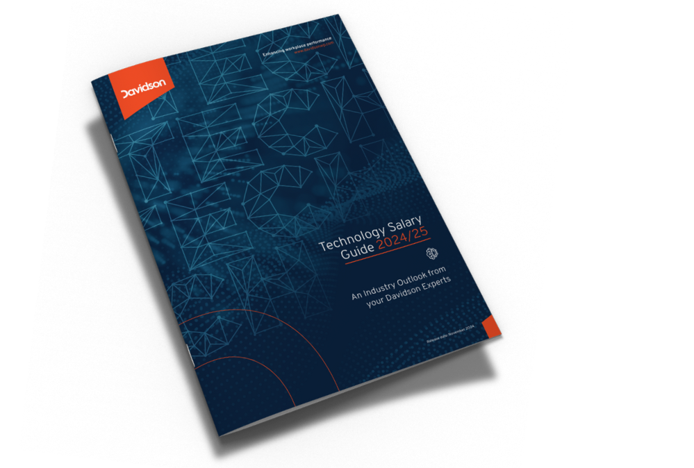 Technology salary guide 2024/25 book cover