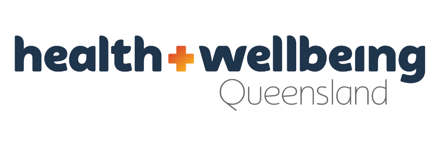 Health and wellbeing Queensland logo