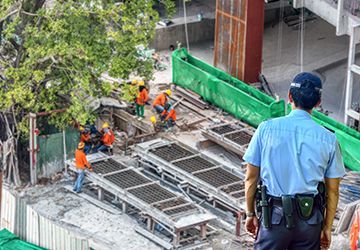 Security Pesonel in Construction