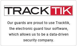 A logo for a security company that allows us to be a data-driven security company.