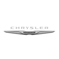 The chrysler logo is on a white background.