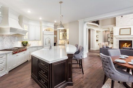 A kitchen with our kitchen cabinets in Jacksonville, FL