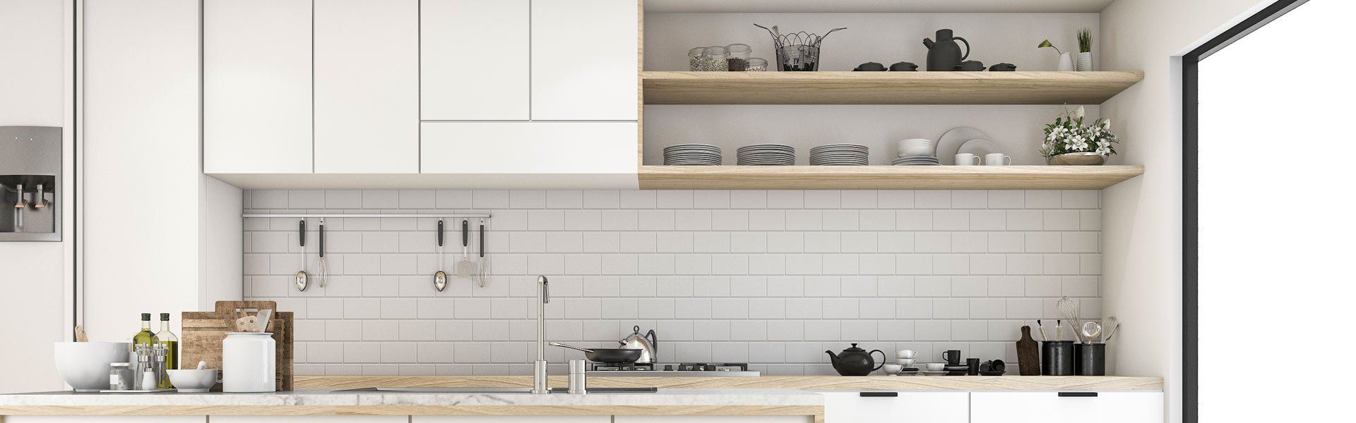 Affordable Cabinets — Scandinavian Kitchen in Jacksonville Fl