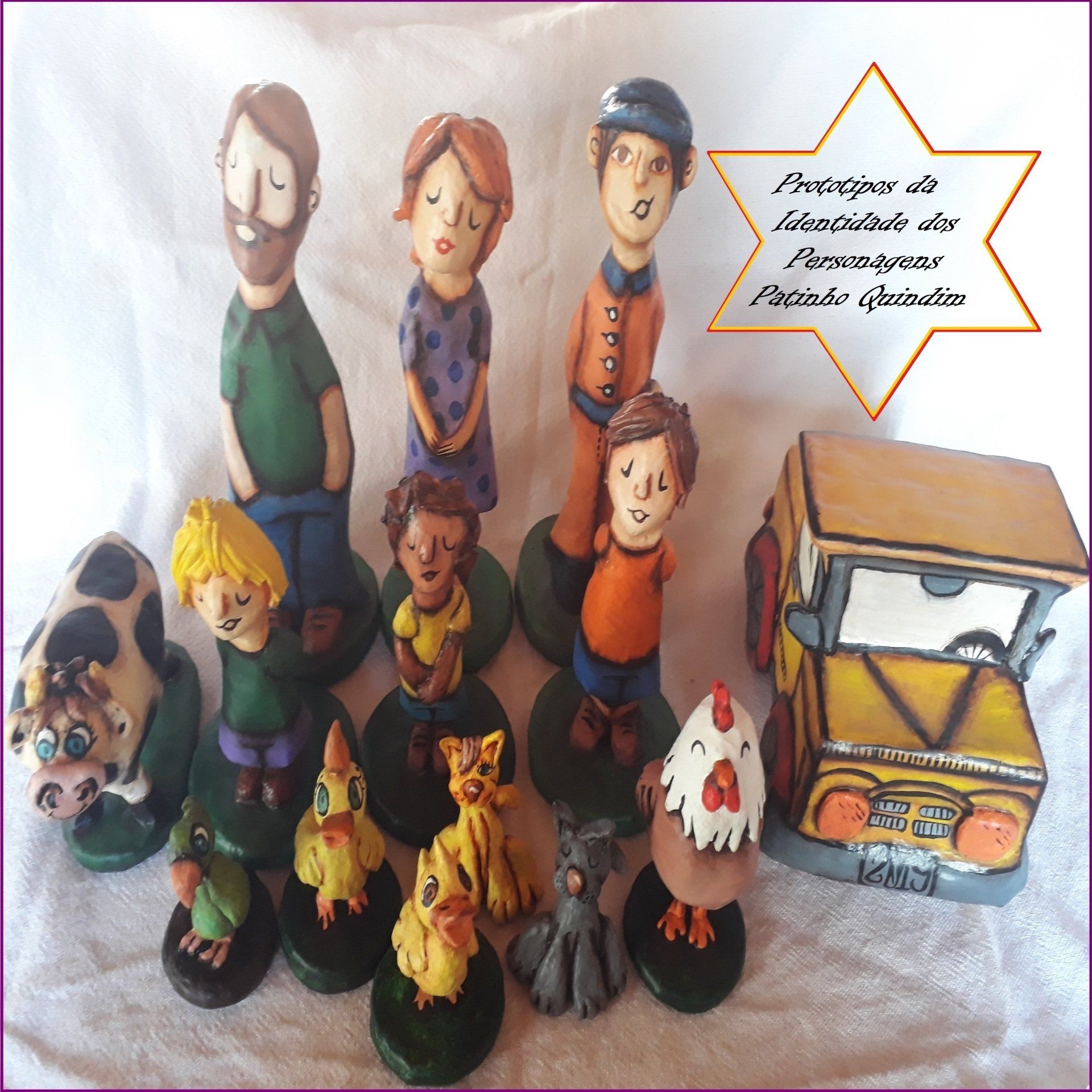 As criações de uma imaginação em papel é ilimitada.