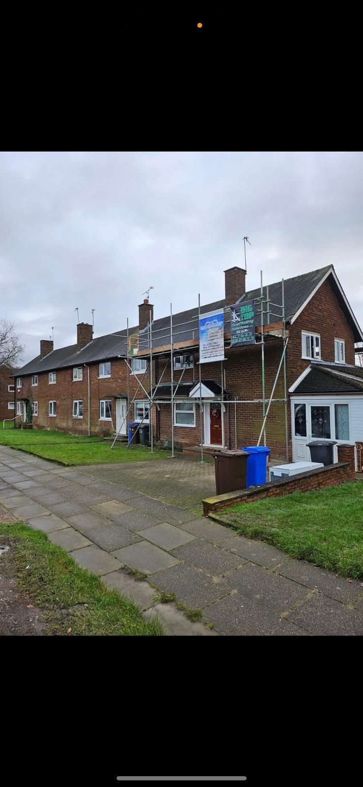 A picture of a roof replacement by Hightop roofers Barnsley