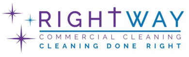 The logo for rightway commercial cleaning cleaning done right