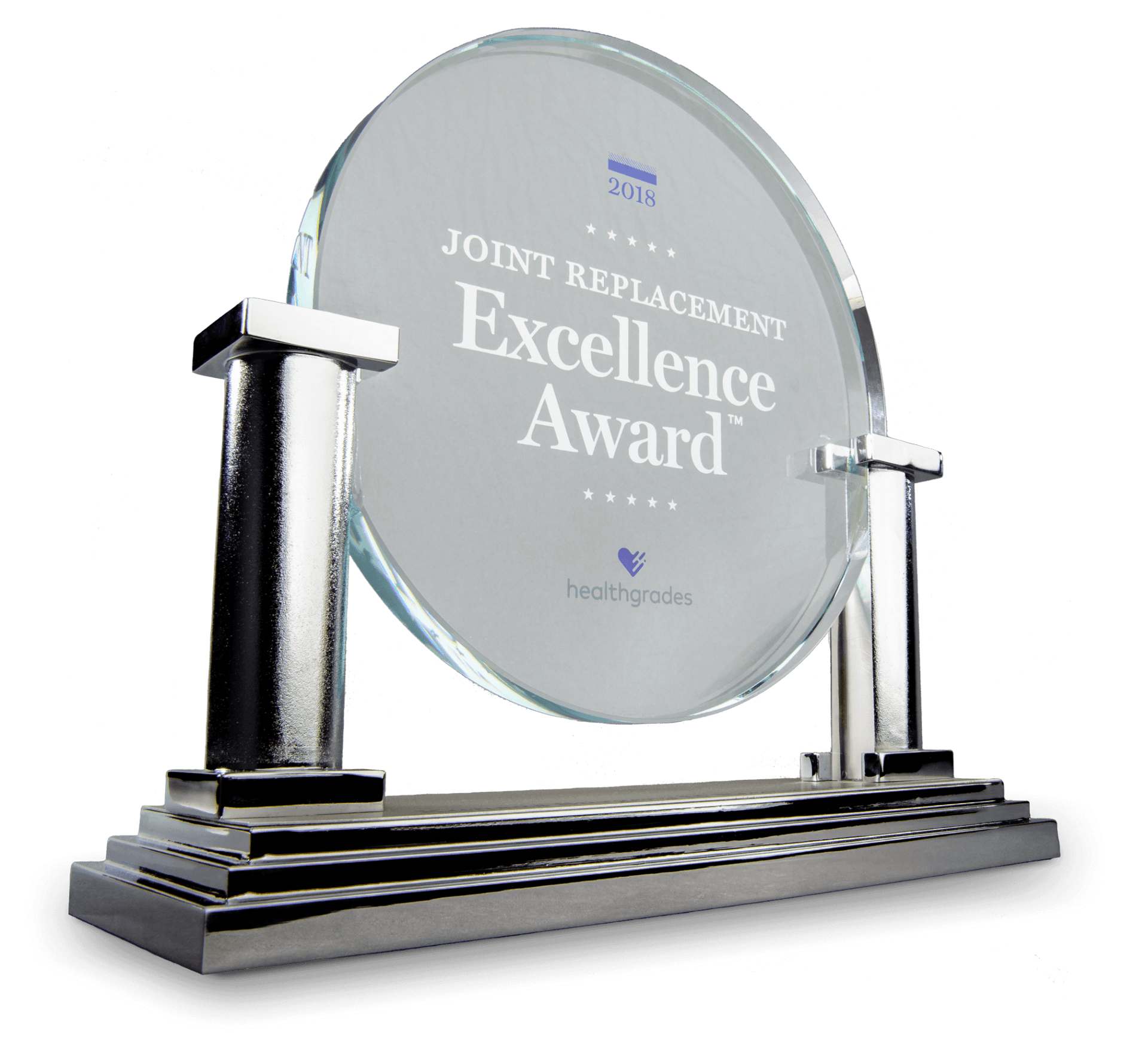 Kansas Surgery and Recovery Center's Joint Replacement Excellence Award was given by Healthgrades for twenty-eighteen
