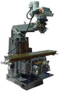 A machine is sitting on top of a table on a white background.