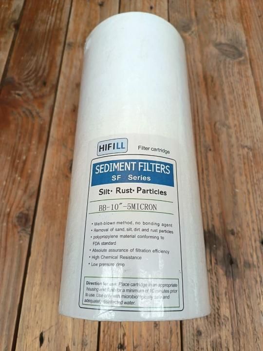 Filtro de sedimento Big Blue 10x5 micrones HIFILL