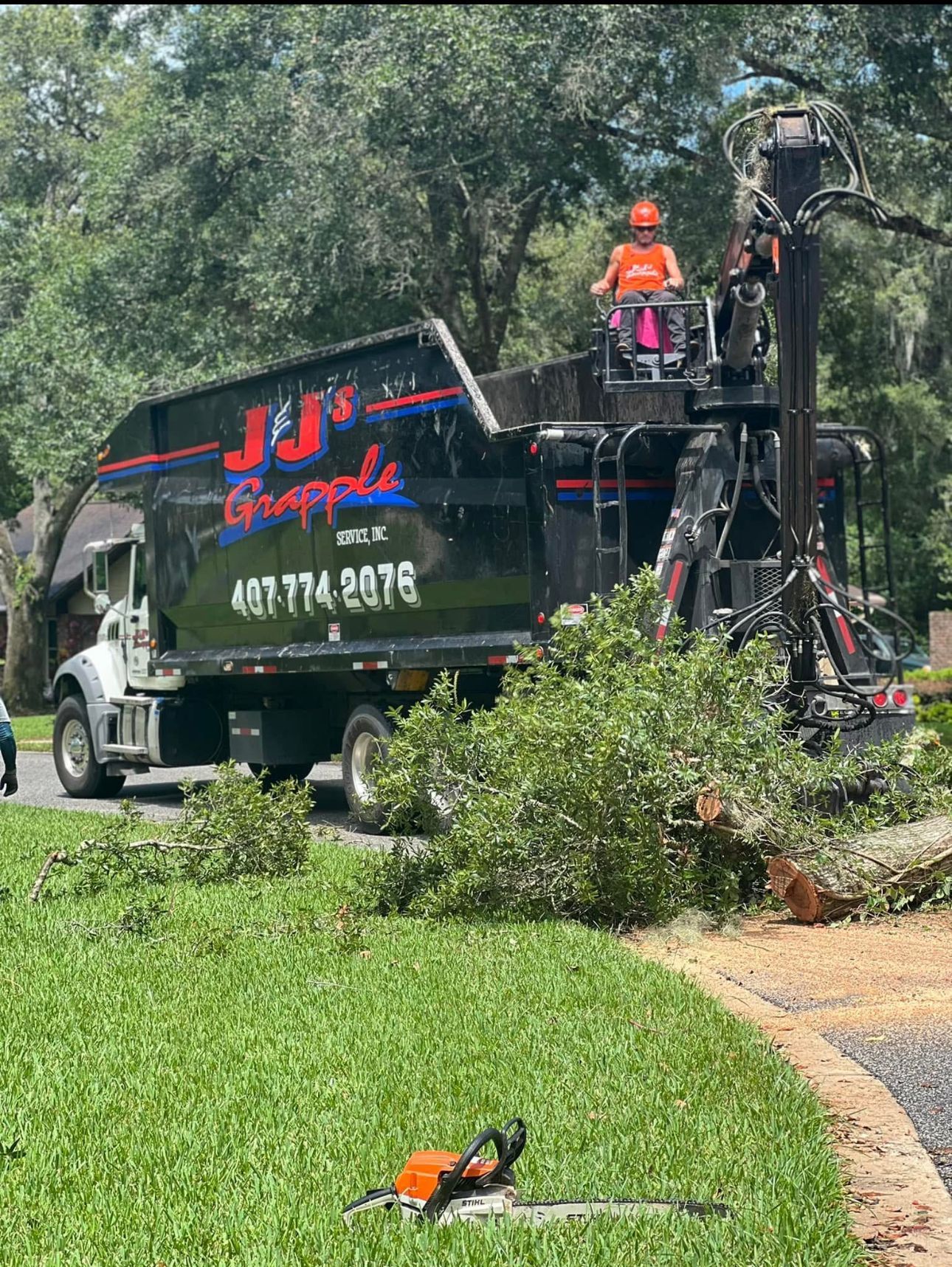 Grapple Truck Service Ocoee FL