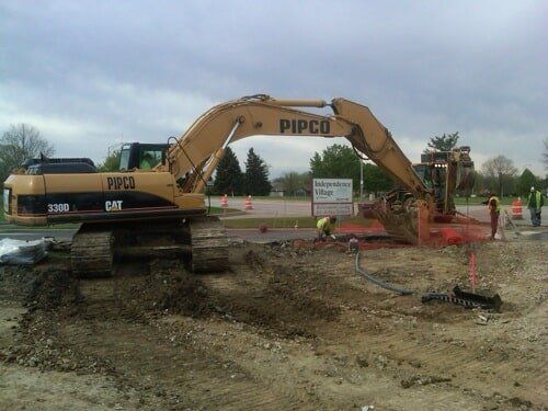 Excavating - Industrial Contractors in Peoria, IL