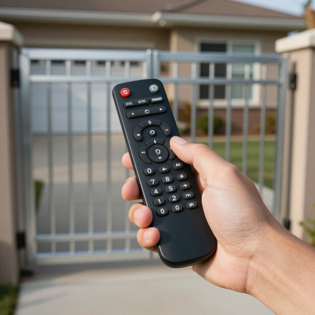 Control remoto para abrir una puerta o portón automático