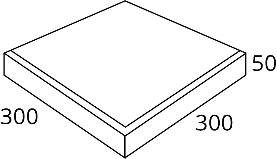 Traditional Slab - 60mm Flag