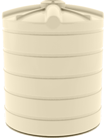 5400L Round Tank - classic cream