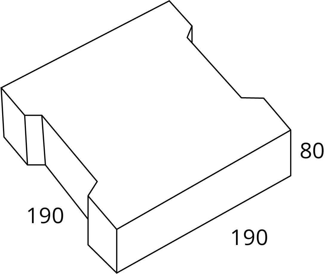 Traditional Lock - 80mm Lock