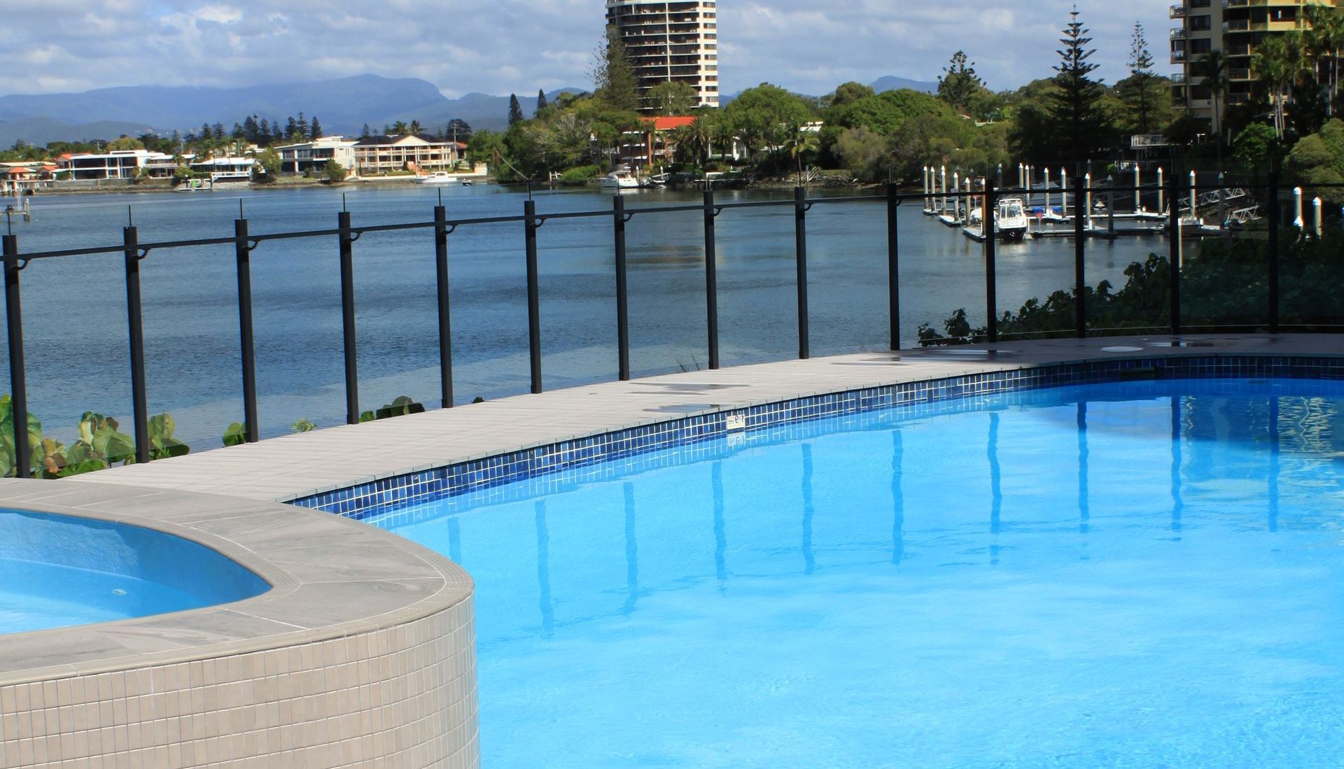 Semi-Frameless Glass Pool Fencing - Safe & Secure