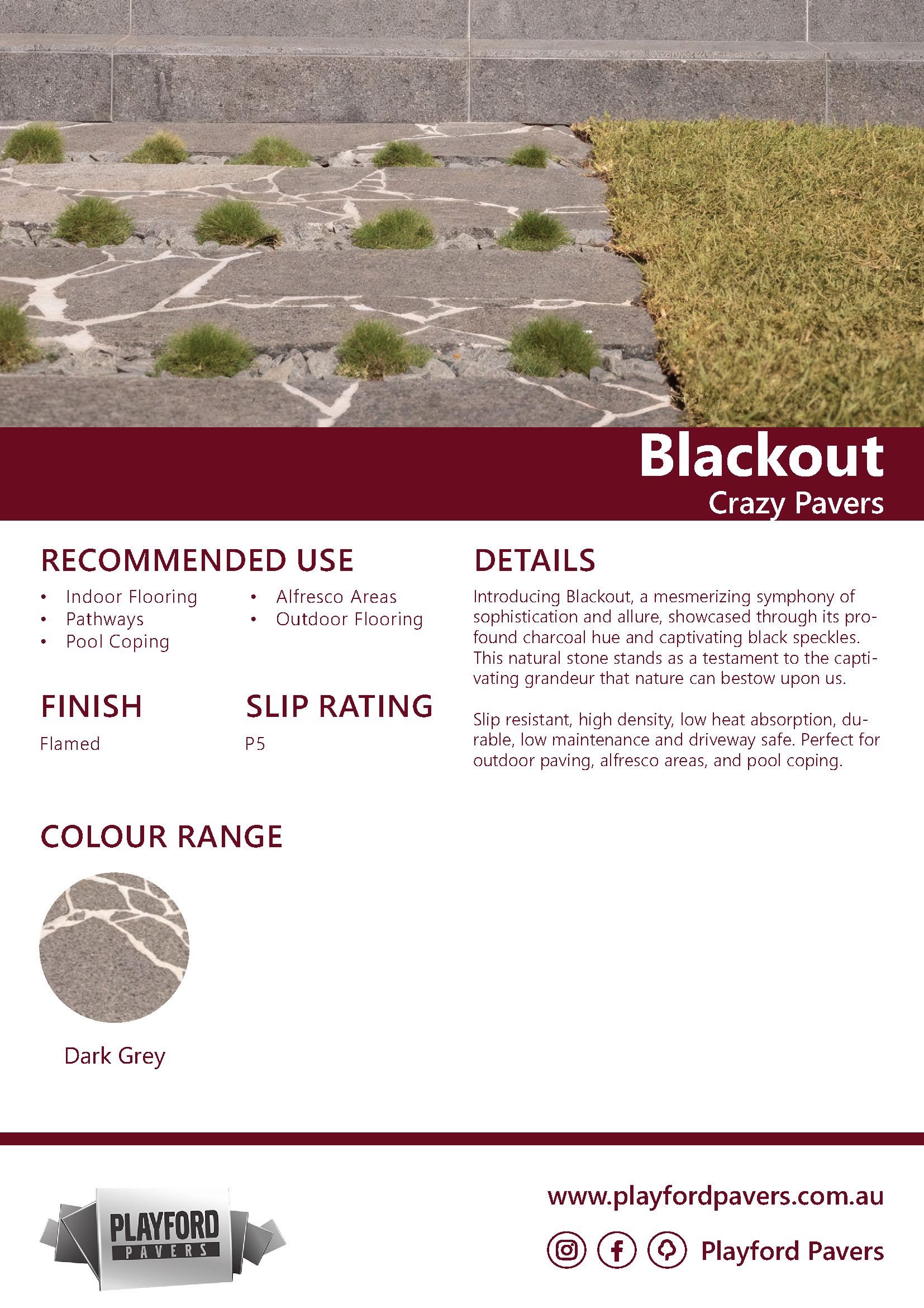 Crazy Pavers - Blackout