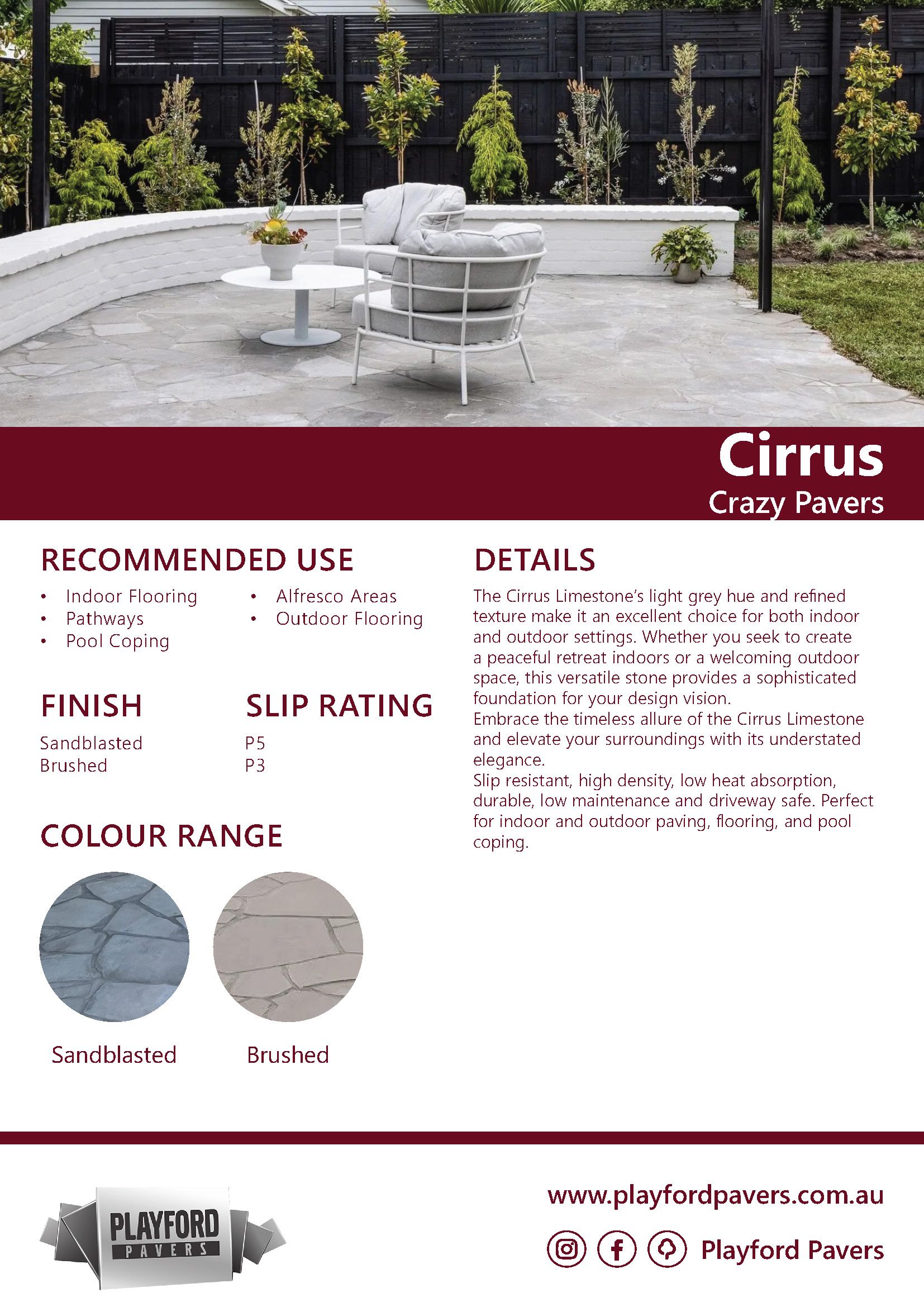 Crazy Pavers - Cirrus