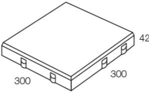 Esplanade - 300x300x42mm