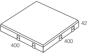 Esplanade - 400x400x42mm