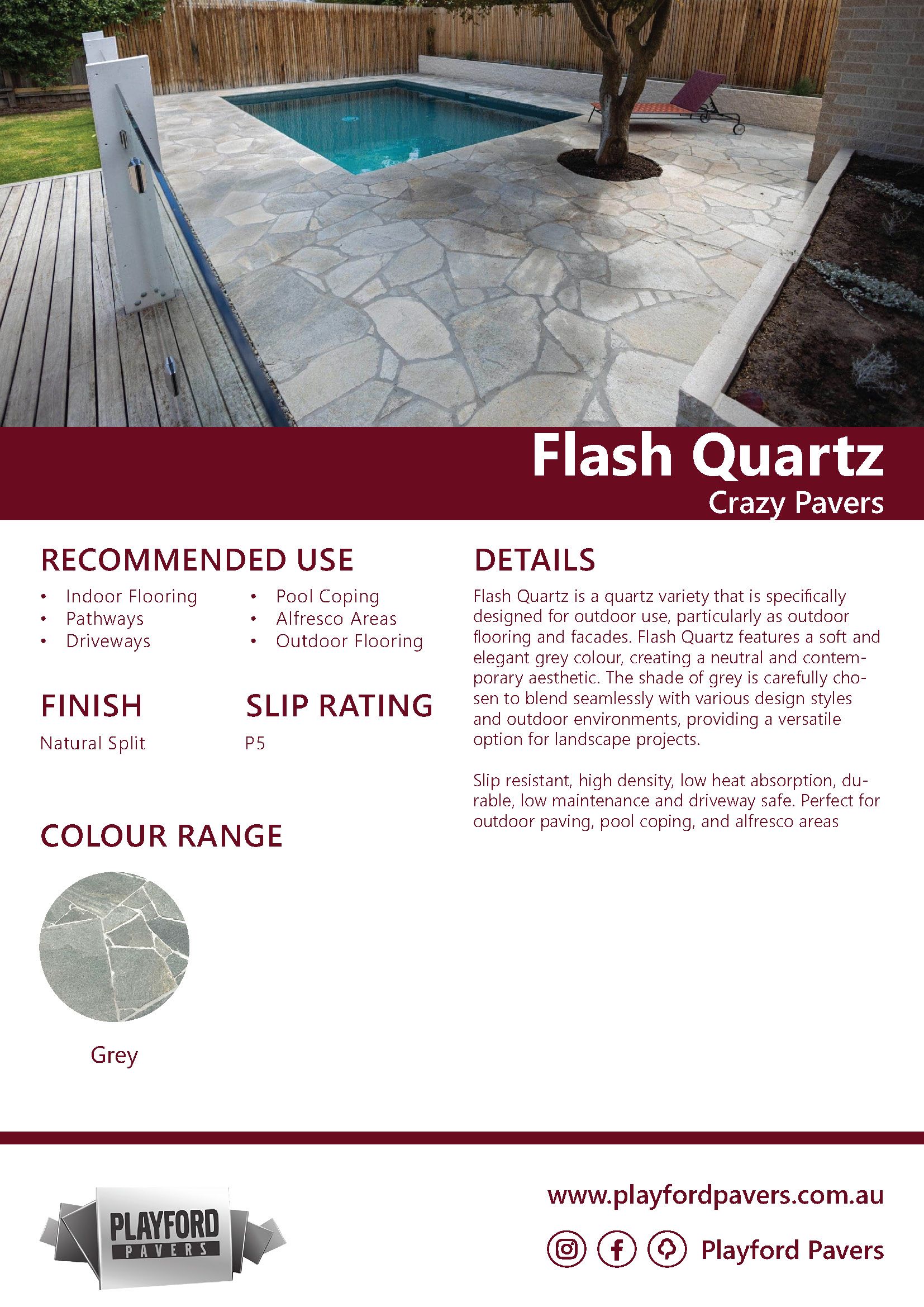 Crazy Pavers - Flash Quartz