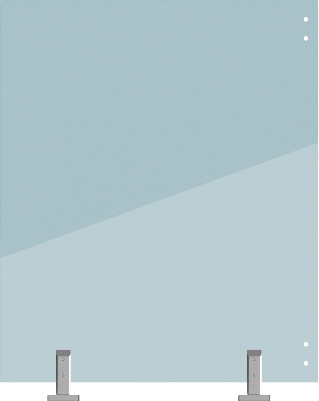 Frameless Glass Pool Fencing - 1200mm H Hinge Panel