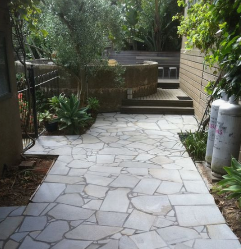 Crazy Paving - Cirrus Sandblasted Gallery 02