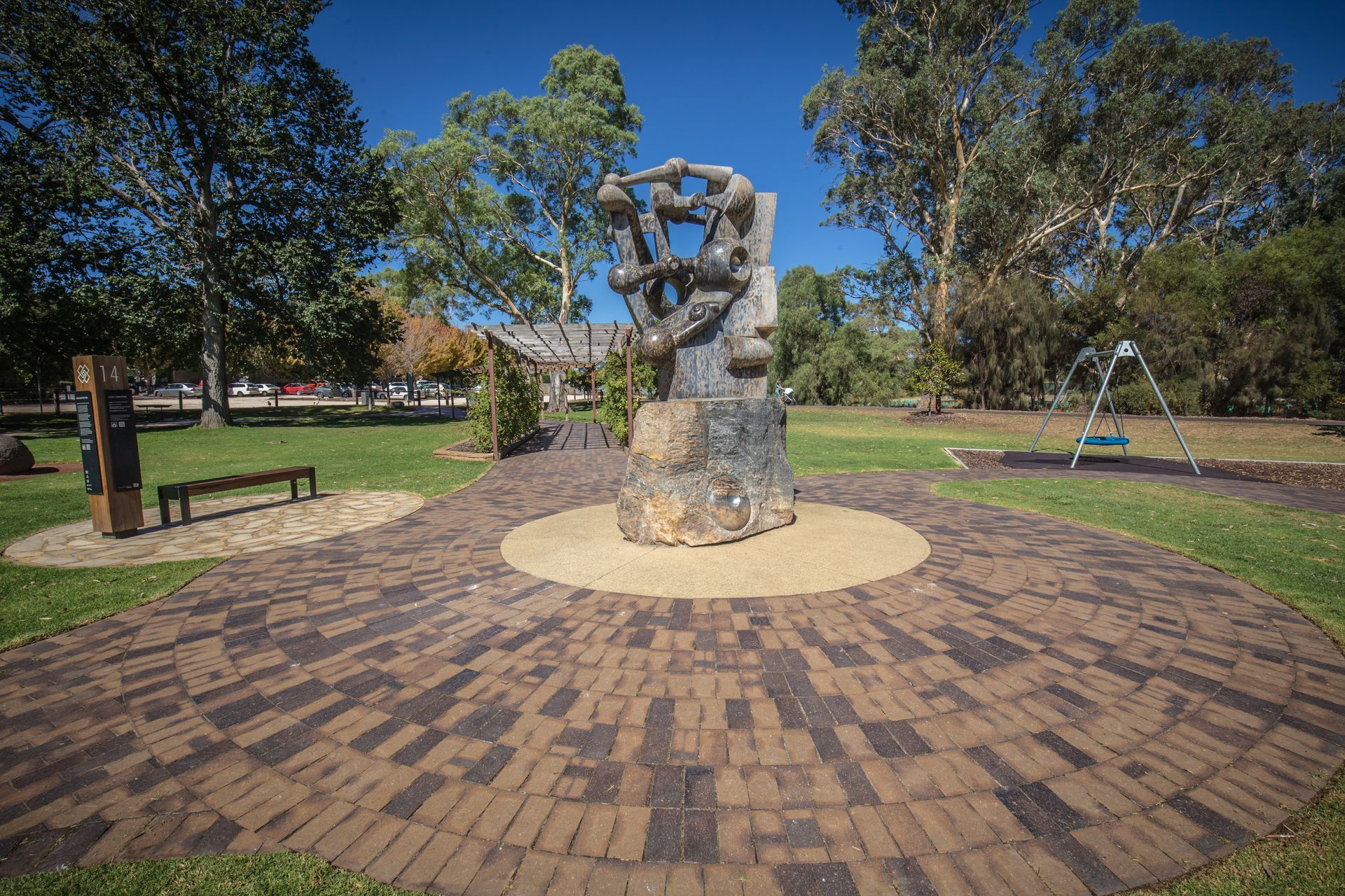 White Car on Driveway — Adelaide, SA — Playford Pavers