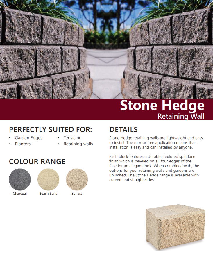 Bricks & Blocks - Stone Hedge