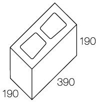 Traditional 200mm - Double Corner 20-01