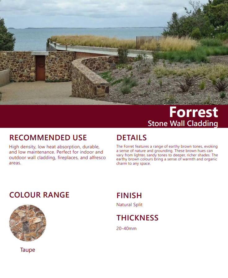 Stone Wall Cladding - Forrest