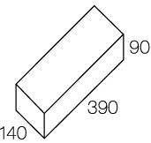 Traditional 150mm - Half Height Solid 15-83