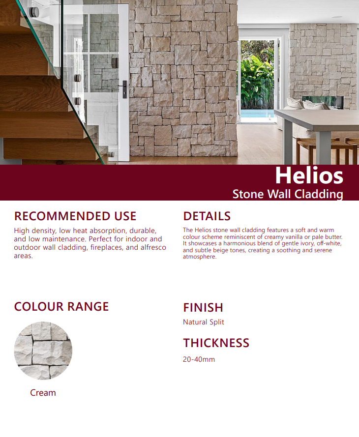 Stone Wall Cladding - Helios
