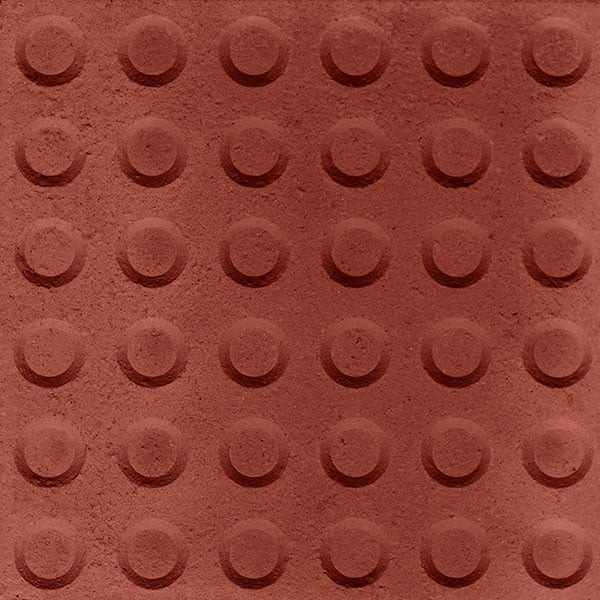 Cautional Tactile Indicator - Terracotta