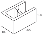 NM 200mm Series - knockout bond corner 20-21A