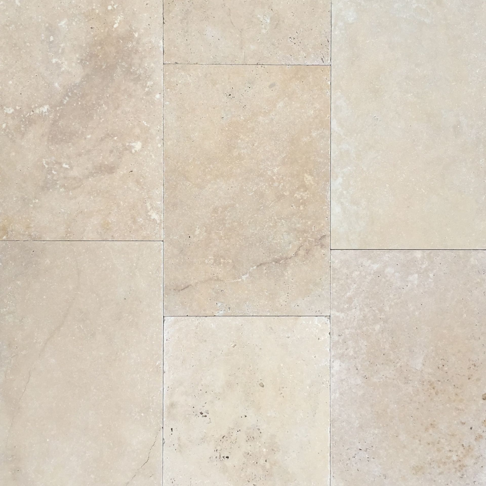 Buried Sand Travertine - Cream